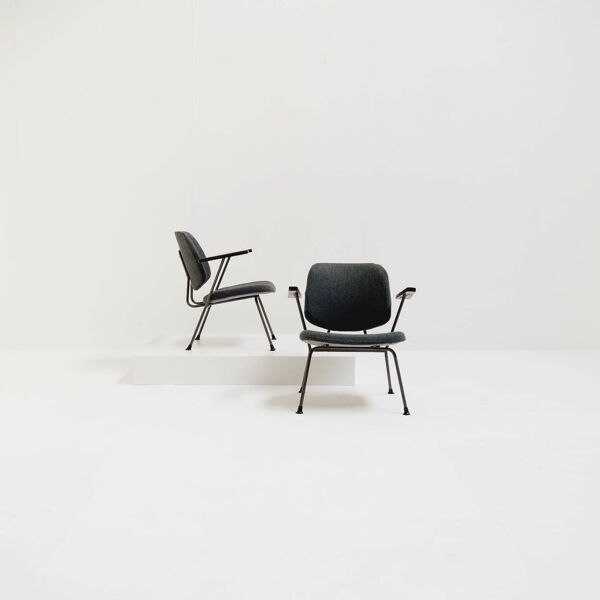Ensemble de deux fauteuils par Gijs Van Der Sluis, 1960s