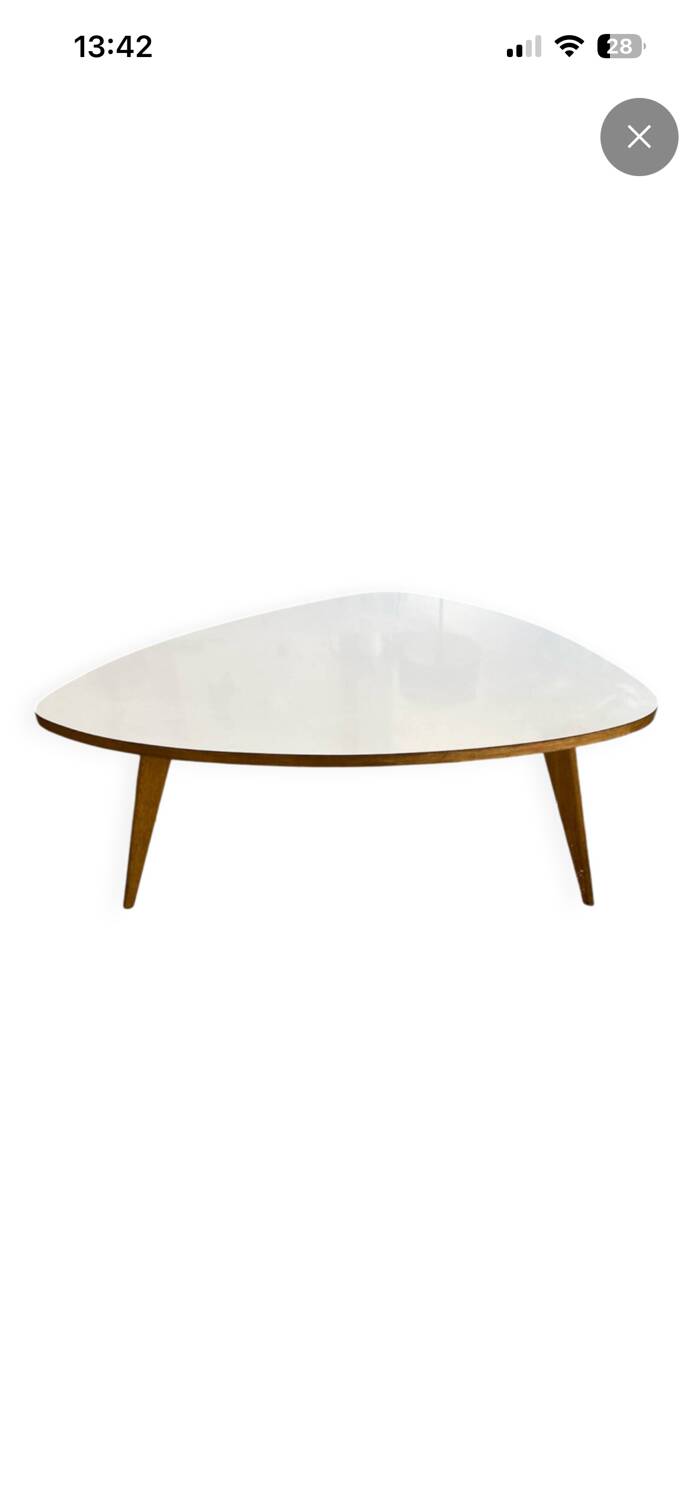 Tripod coffee table Formica