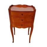 Table de chevet avec 3 tiroirs