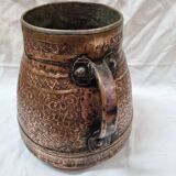 Engraved copper jar, Iran 19th century, Persia