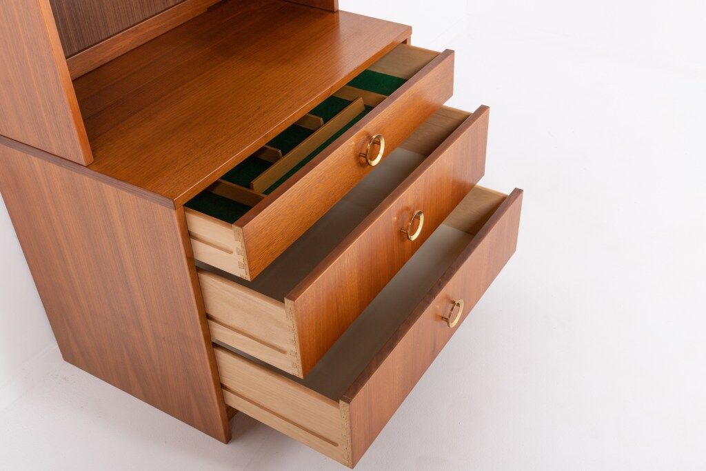 Danish teak bar cabinet from the 1970s