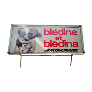 plaque vintage Bledina