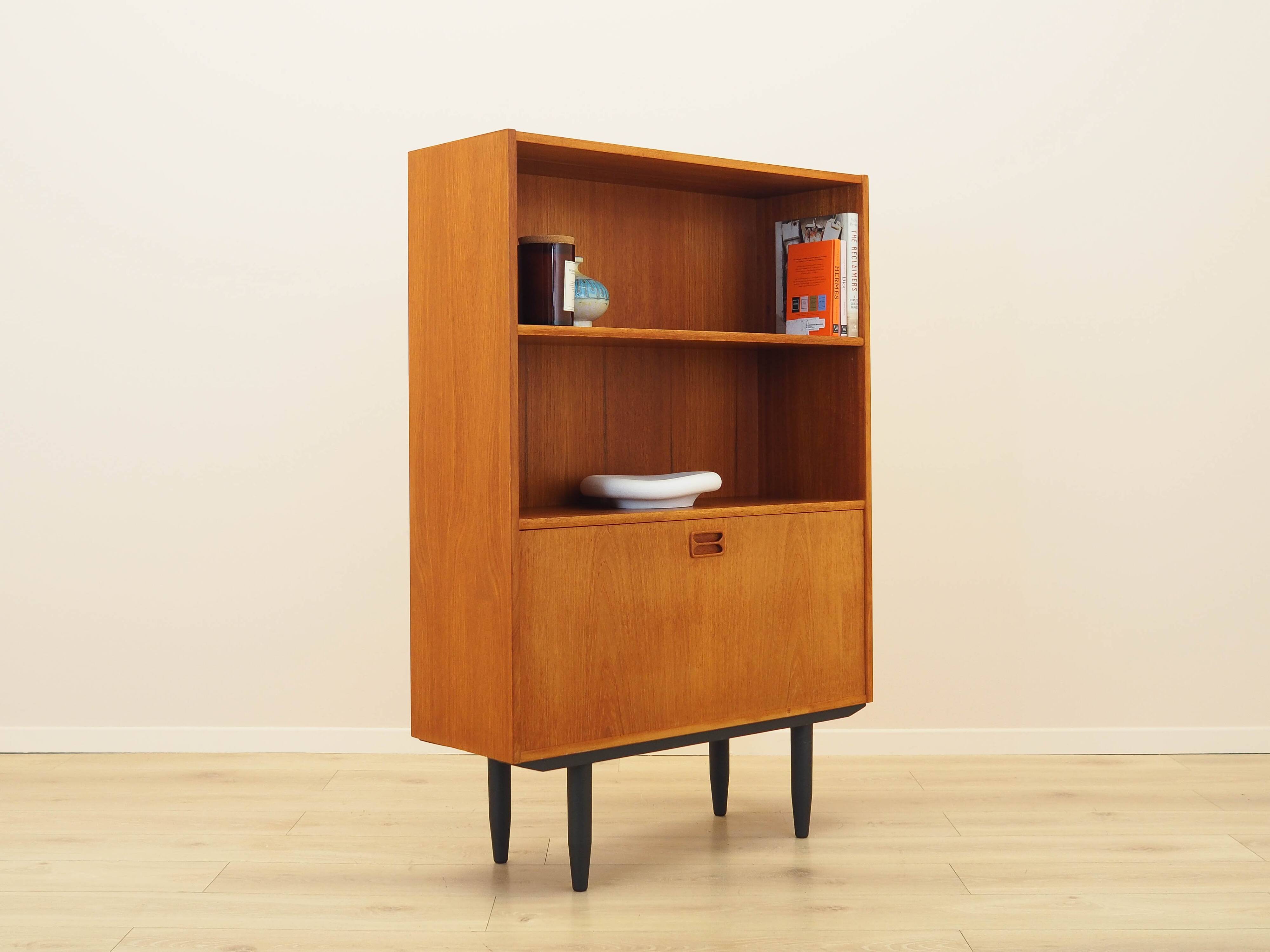 Teak bookcase, Danish design, 1970s, made in Denmark