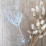 4 "diamond" foot glasses