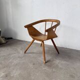 Petite chaise Baumann année 60