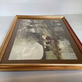 Frame with a countryside landscape