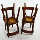 Set of 4 Baumann chairs