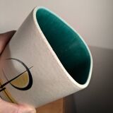 André Baud Modernist Ceramic Vase 1950