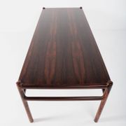 Table basse en palissandre par Henning Korch - CF Christiansen Silkeborg