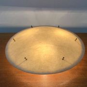 Mid-century minimalist fiberglass ceiling light, 1960s