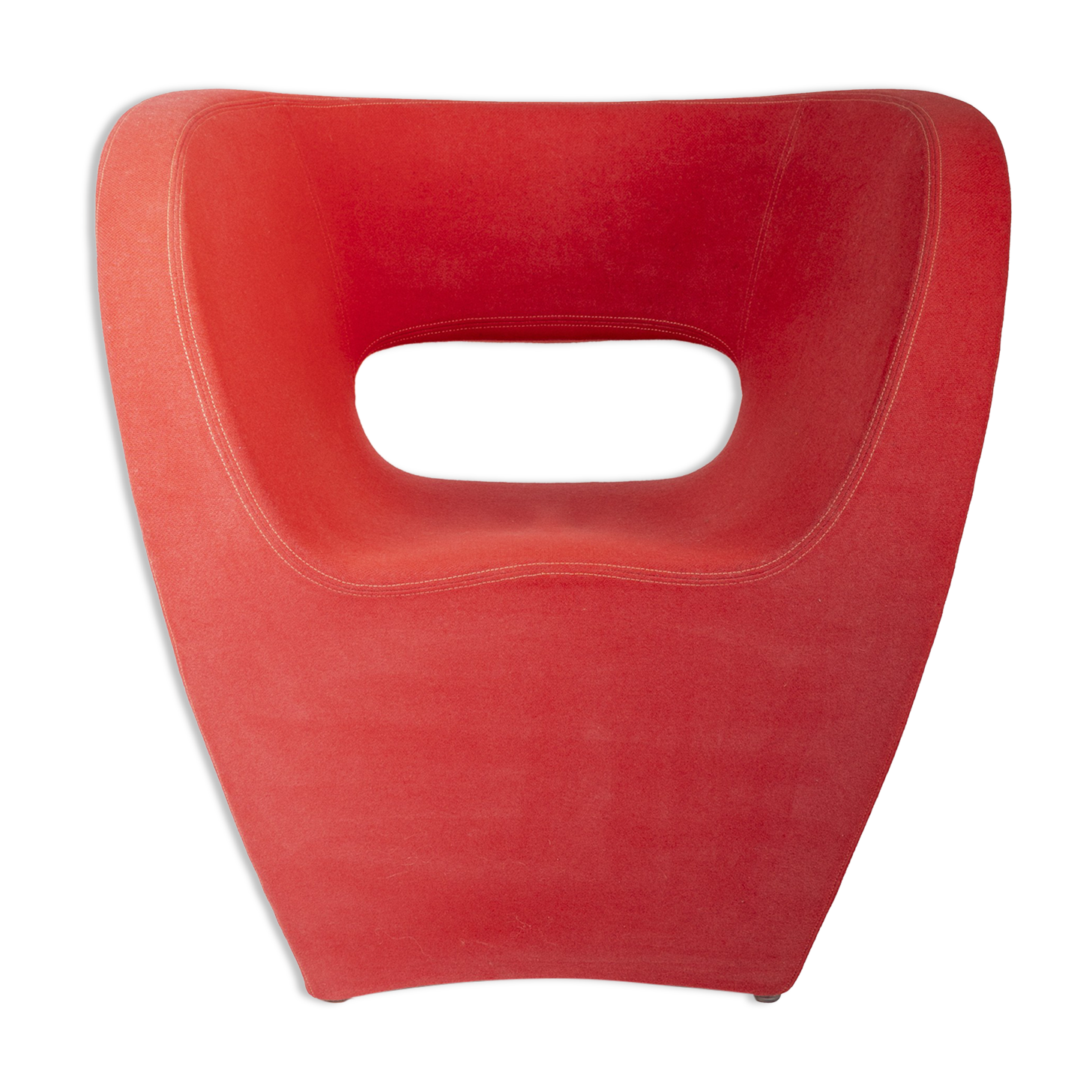 Red Little Albert Armchair by Ron Arad for Moroso
