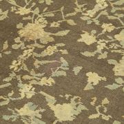 1950s hand-knotted rustic turkish beige carpet 125 cm x 244 cm