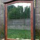 Large beveled mirror from the early 20th century