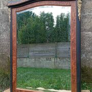 Large beveled mirror from the early 20th century