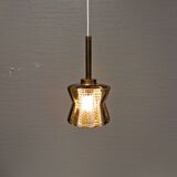 Lampe suspendue suédoise par Carl Fagerlund pour la verrerie Orrefors, années 1970.