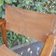 Fauteuil metteur en scène pliant vintage