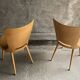 Pair of Dove model bistro chairs