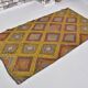 Small Oushak Vintage Kilim Rug sku 1985