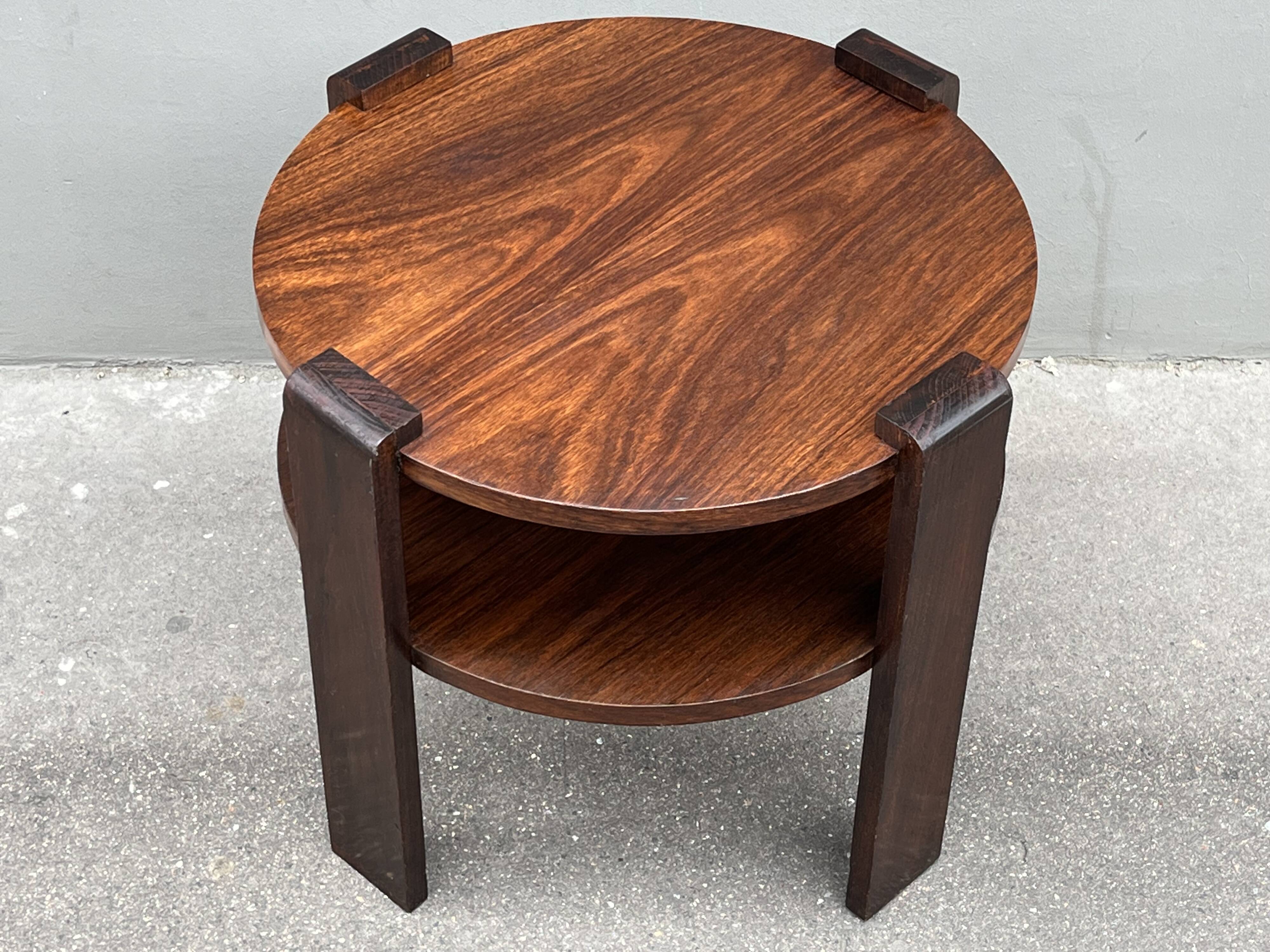 Modernist art deco pedestal table 1930