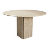 Round dining table by Claude Berraldacci. 1990s. France.