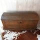 Very large antique wooden trunk (clearance price) treasure chest