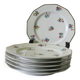 6 porcelain dessert plates from Pil Limoges in very good condition