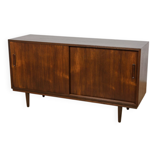 Petit buffet en teck de P. Hundevad pour Hundevad & Co., Danemark, années 1960