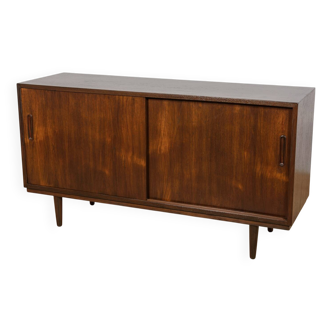 Small Sideboard in Teak by P. Hundevad for Hundevad & Co., Denmark, 1960s
