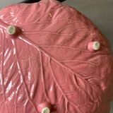 Cabbage leaf barbotine dish