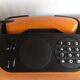 Vintage PTT Phone Telic t75 Orange from 1975