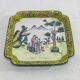 Asian enameled copper tray