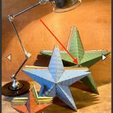 Black amish star 74cm