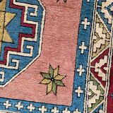 Turkish vintage carpet Kars 132x195 cm