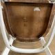 White vintage bistro chair