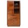 Bahut high art deco 1930 display case door shelf 4 rosewood drawers