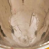 Silver metal wine cooler