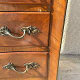 Curved rosewood secretary