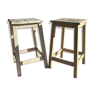 Pair of antique stools