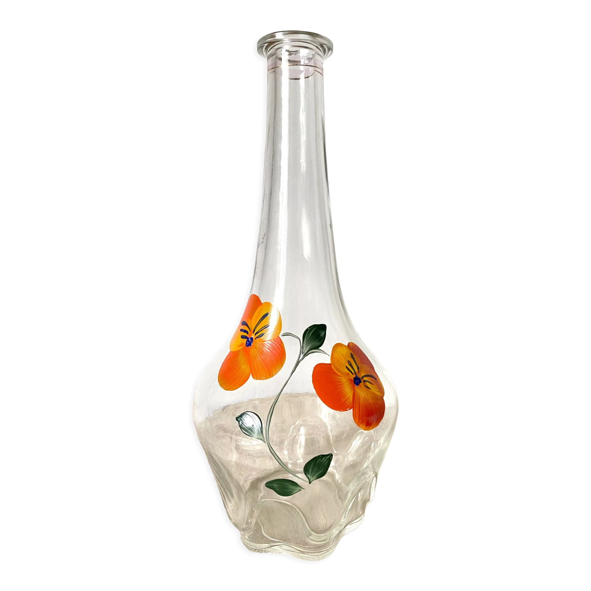 Hand-painted glass decoration bottle
