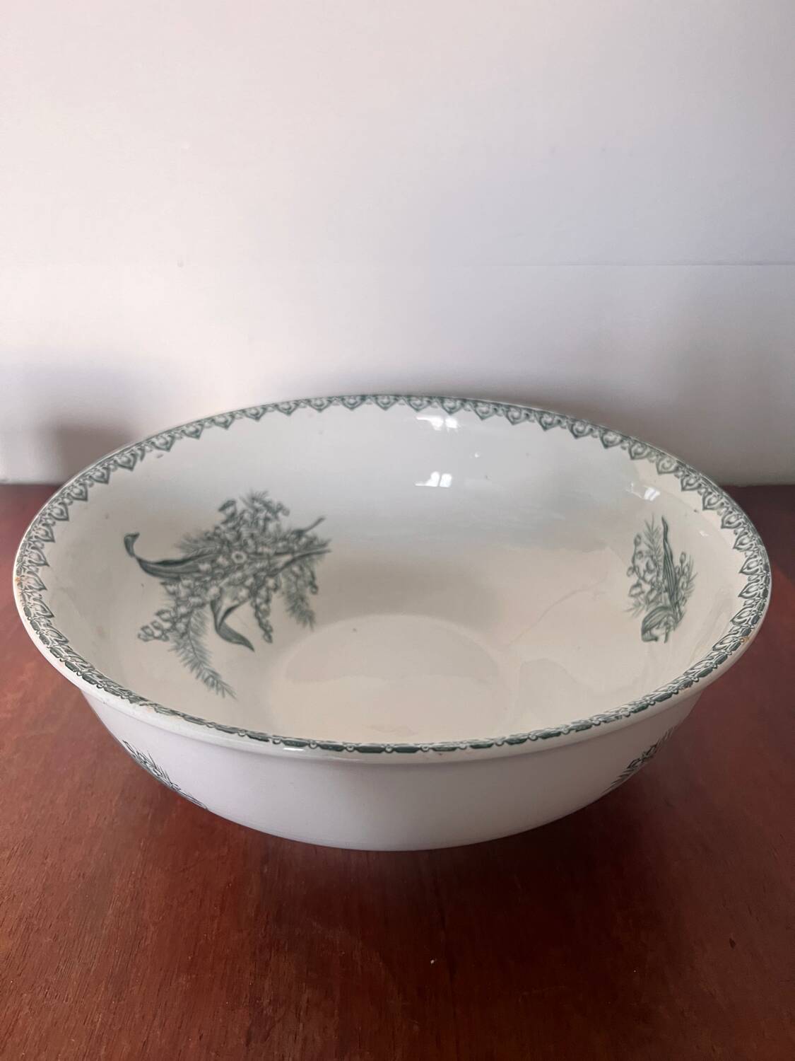 Ste Amand large iron earth salad bowl