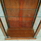 Vintage walnut showcase