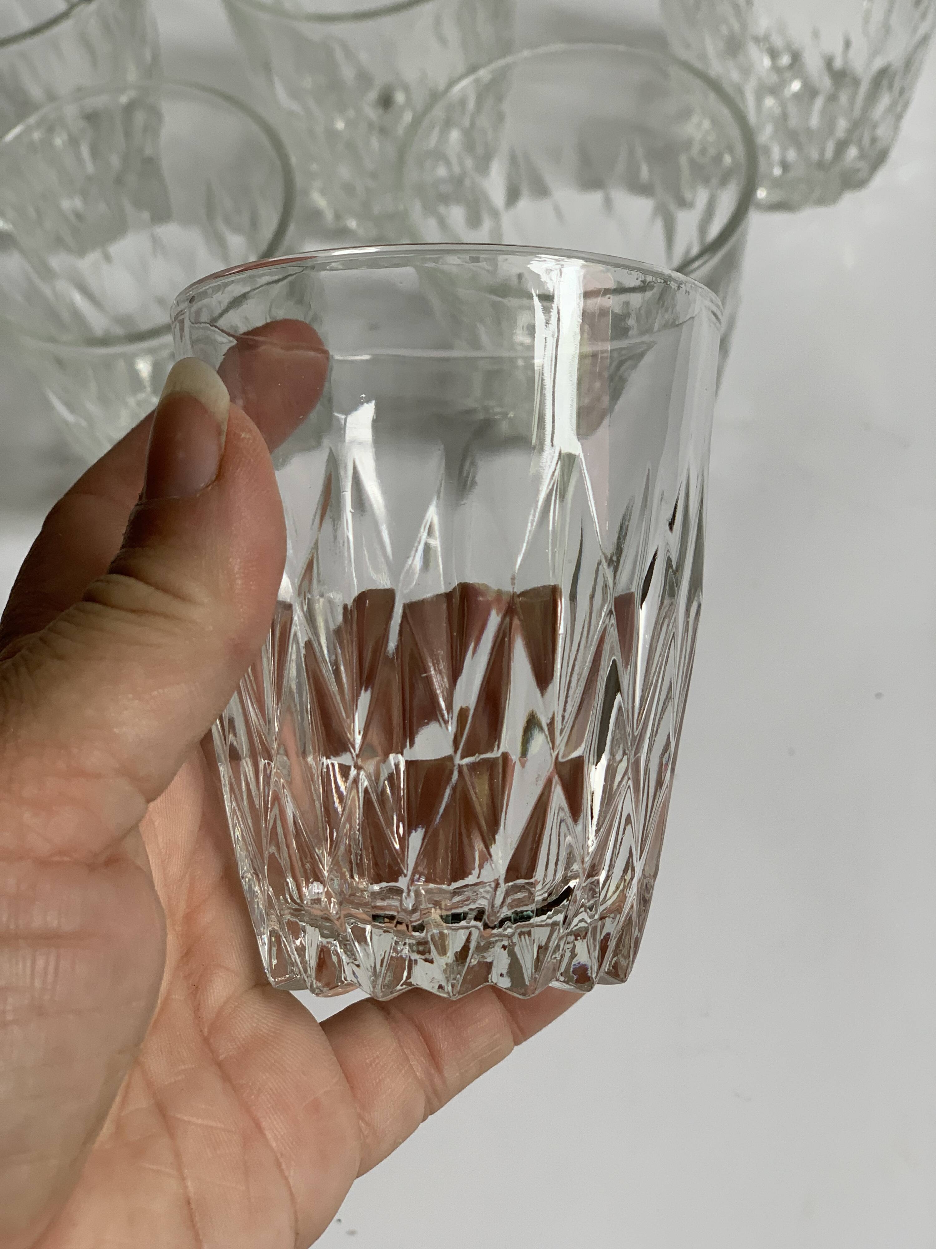 Vintage tumbler glasses