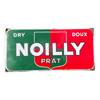 NOILLY-PRAT enamel plate