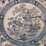 Deep dish Creil and Montereau