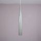 Alessandro Pianon hanging lamp in grey glass for Vistosi, Italy 1960