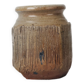 Stoneware vase by Gustave Tiffoche, Guérande, circa 1970