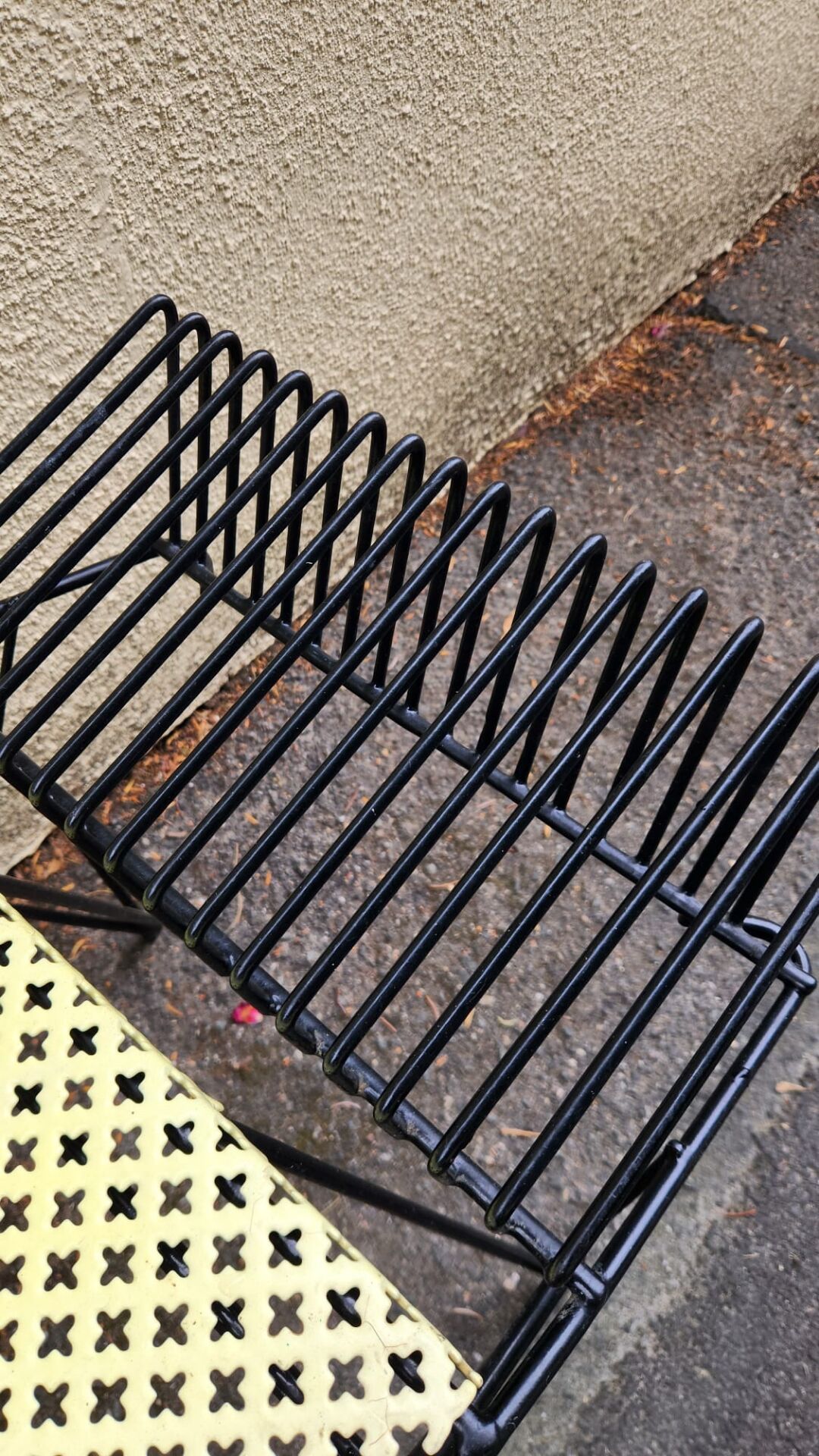 Side table / Magazine rack in the style of Mathieu Matégot - Vintage design