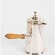 Chocolatier in silver metal twentieth century