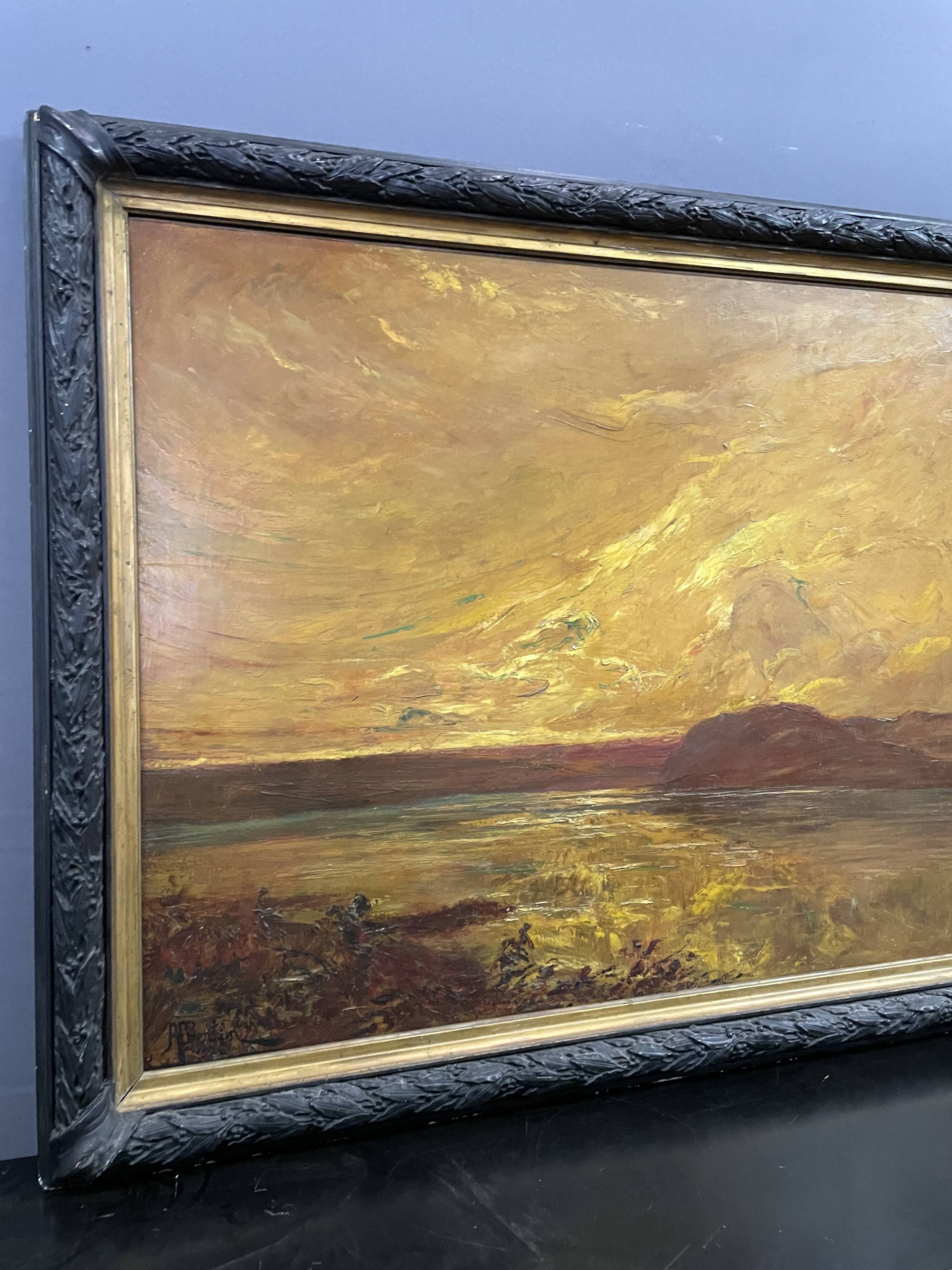 André albertin "the evening clouds"