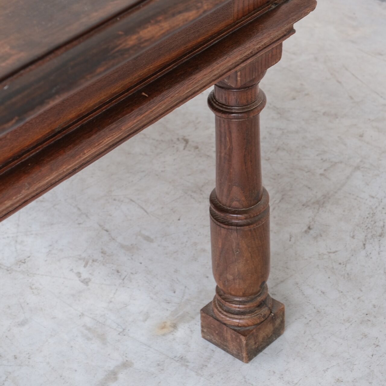 Antique Italian Money-Changers Desk with Hidden Storage